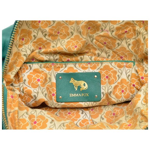 Emma Fox Large Foldover Leather Crossbody Bag - Picture 6 of 6